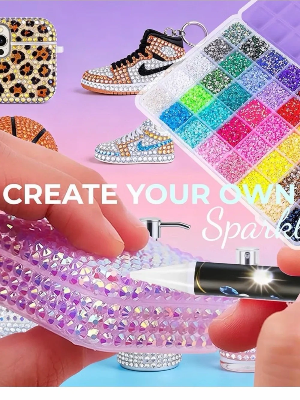 Multi-Color Acrylic Rhinestone Gems for Home Party Supplies